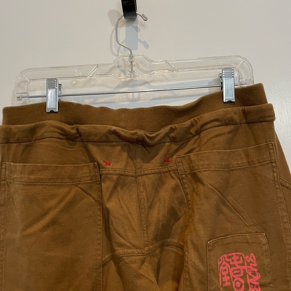 SACK’S  Luxury joggers SZ 2 (L). 100% cotton, flared bottom. Lots of details. - Picture 8 of 13